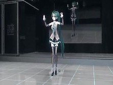 3D Mmd Miku By Inwerwm