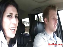 Couple In The Car Films Their Chatty Fun