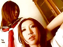 Attractive Asian Lesbian Lovers Surrender Their Bodies To O