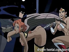 Порно Супер Героев Бэтмен