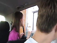 Sex With My Busty Babysitter In The Car