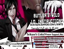 Butler's Kinky Masturbate Instructions... Art:twitter @sayuriwatanabe7