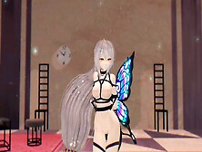 R-18 Arknights Skadi X Butterfly And Insects Dream Of You - Xbutterflysmmd - Emerald Wings Color Edit Smixix