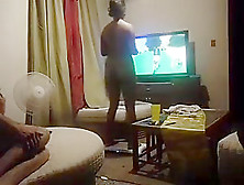Playing Wii At Home