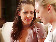 Jenna Sativa & Lily Labeau In Lesbian Adventures: Strapon Specialists
