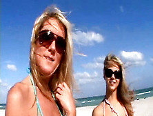 2 Steaming Blondes Met In Miami Beach