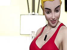 Adult Time - Gigantic Titty Animated Gym Professor Shows The Class How