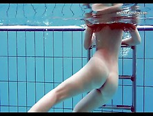 Nice Hungarian Teen Nata,  Showcases Her Swimming Prowess