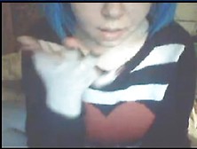 Blue Haired Op On Chatteen