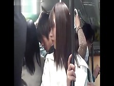 Admirable Japanese Maried Female In Public Place