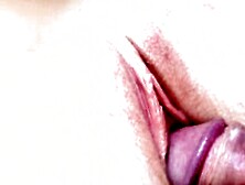 Erotic Close Up Soak Snatch Nailed - Cum Onto Hole