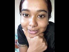 Facetime Call With Thin Indian Gf Turns Sleazy