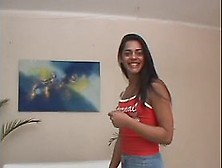 Camila De Castro Fingers Ass Then Gives Amazing Blowjob