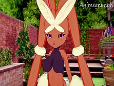 Training Your Personal Lopunny With Creampies Until She Reaches Lv 100 - Pokemon Hentai Anime 3D
