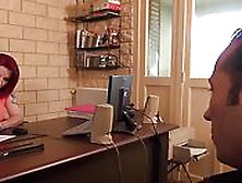 French Redhead Fucking At The Office