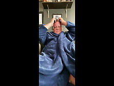 Daddy's Cock Falls Out Of His Robe