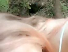 Blowjob In The Woods From A Ravishing Little Whore