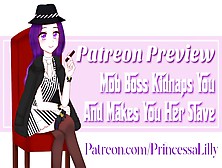 [Patreon Preview] Mob Boss Takes You And Makes You Her Slave: Part One Meeting The Boss (Roleplay)