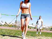 Her Tennis Instructor