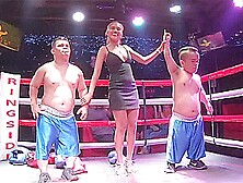 Midget Boxing In Thailand Lead To Sex With The Attractive Japanese Ring Whore