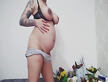 Pregnant Sweet Teeny Teasing Older Husband Saw And Doggy Cunt Cream Pie