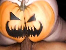 Big Ass Halloween Pumpkin
