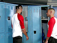Hardcore Gay Intercourse In The Locker Room After A Workout