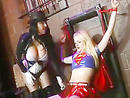 Super Girl - Captured Toyed And Spanked