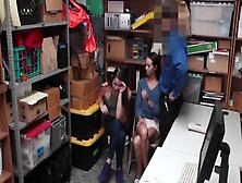 What Happens When Two Cute Shoplifters Needs To Be Punish Fucked At The Same Time
