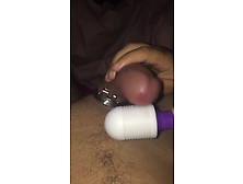 Hubby Forced To Jizz By Wifes Wand