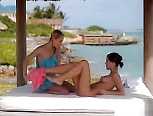 Luxury Summer Tropical Lesbians