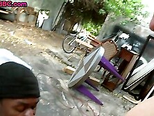 Nubian Gay Picked Up N Fucked Outdoor By White Top After Bj
