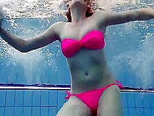 Wet Teen Lera In The Pool