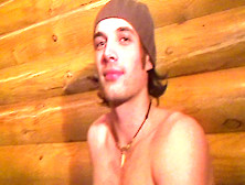 Boyfrend Playing With 2 Sexy College Strumpets In The Sauna