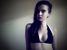 Hottest Amateur Brunette,  Solo Girl Sex Video