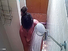 Ebony Teen Shower