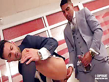 Gay-Blowjob,  Muscle,  Suit
