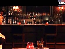 Carla Gugino Shows Underwear In Bar – Girl Walks Into A Bar