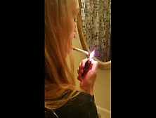 Step Mom Smoking Pounded Doggy Style In Bathroom