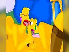 Homer Screws Patty And Selma