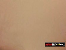 Asian Teen Is Getting Her Tiny Pussy Fucked By A Horny Tourist She Just Met.