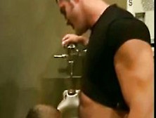 Threesome In Mens Room - Nial