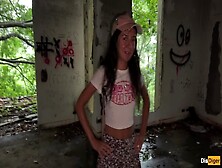 Picked Up Slut Who Was Lost In The Forest And Pounded In Abandoned House