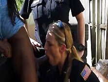 Maggie Green Naughtiest Cop In Town Caught Outdoor Blowjob With Bbc