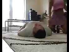 Apartment Smother And Erotic Wrestle
