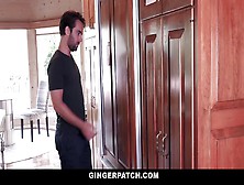 Gingerpatch - Stepbro Gets Cock Sucked In Kitchen