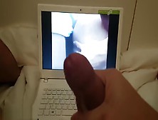 Masturbation In Front Of An Exciting Gay Interracial And Cum On My Keyboard