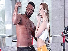 Svelte Blonde Alexis Crystal Gets Broken In By Her First Bbc At The Gym Gp1734 - Pornworld