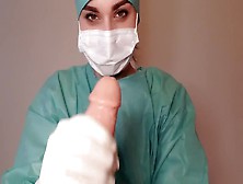 Handjob Nurse Glove Cum