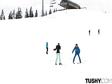 Tushy,  Anal-Mad Ski Instructor Liya Shows Off Her Skills